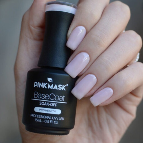 Esmalte Semipermanente Pink Mask Base Rubber Manicura