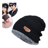 Touca Gorro Inverno Forrada Aquece Frio Masculina Feminina