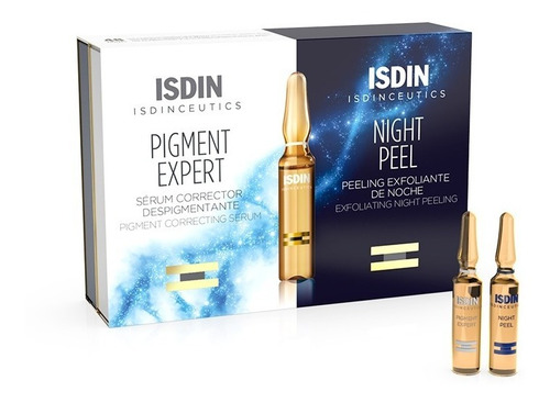 Isdin Isdinceutics Pigment+night Peel 10+10 X 20 Ampollas