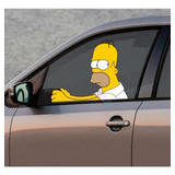 Adesivo Homer Simpson Para Caminhão Parabrisa Vidro Carro