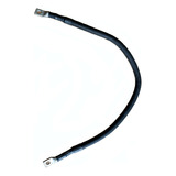 Cable Para Baterías Inversores Awg 4 Ojillo 1/4  30 Cm