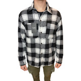 Camisa Leñadora Abrigada Camisaco Hombre Fiume Saco Polar