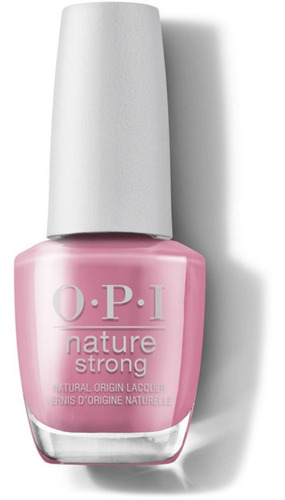 Opi Nature Strong Vegano Knowledge Is Flower Trad X 15 Ml Color Rosa Oscuro