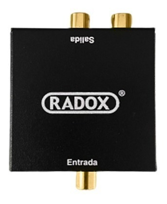 Convertidor De Audio Digital A Análogo Radox 