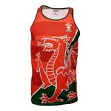 Musculosa Gales Dragon Six Nations Kapho Adultos