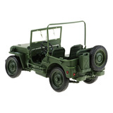 Modelo De Vehículo: Modelo De Vehículo 1:18 Willys Jeep Tr