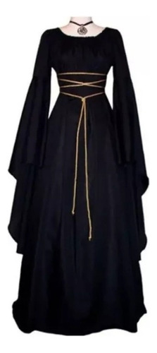 Vestido Vintage Para Mujer Vestido Medieval De Halloween A