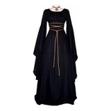 Vestido Vintage Para Mujer Vestido Medieval De Halloween A