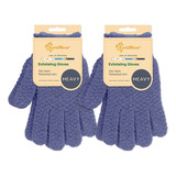 Guante Exfoliante Evridwear Guantes De Baño Exfoliantes De D