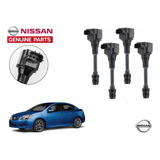 Kit 4 Bobinas De Encendido Nissan Sentra 2007-2012 Original