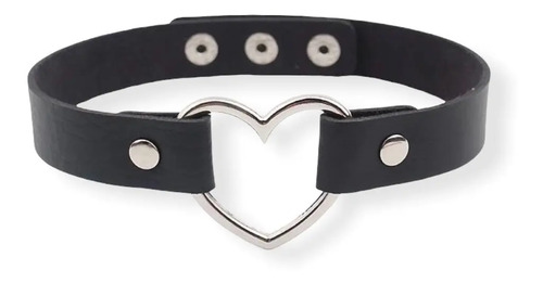 Collar Choker Corazon Punk Gotico Dark Kawaii Loli K Pop