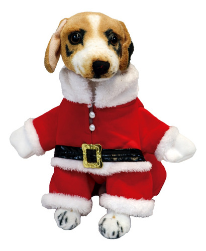 Disfraz Navideño Para Perro Traje De Santa Para Mascota