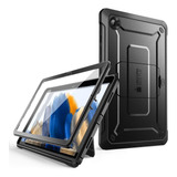 Funda Negra Proteccion Completa Soporte Para Galaxy Tab A8