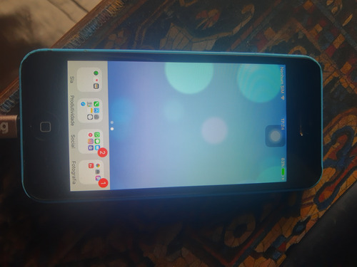  iPhone 5c 8gb Azul A1507 - Defeito