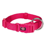 Collar Para Perros Premium Trixie - S/m Ajustable 30-45cm Tamaño Del Collar 30-45cm Color Fucsia