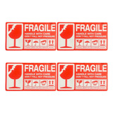 Etiquetas Fragil Adhesivas Pack De 1000 Unidades