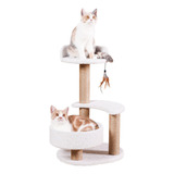 Lahas Torre Moderna De Árbol Para Gatos Pequeños De Interior