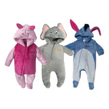 Kit 3 Mamelucos Disney Piglet, Dumbo, Eeyore A Precio De 2