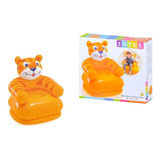 Sofá Hinchable Intex Tiger Para Niños De 3 A 8 Años