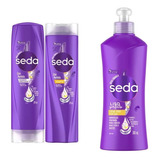 Seda Liso Perfeito - Shampoo, Condicionador E Creme Pentear