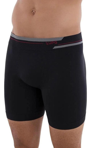 3 Cueca Boxer Lupo Alongada Anti Assadura Sem Costura 442