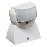 Sensor Movimiento Huayra Pared Infrarrojo Ip65 180° Led Color Blanco