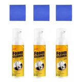 3x Coche En Aerosol Limpiador De Espuma De Limpieza 100ml