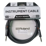 Cable Roland De 3m Plug-plug Libre De Oxigeno, Guitarra Bajo