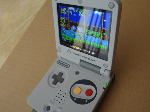 Gameboy Advance Sp Super Famicom Pantalla Ips Retropixel