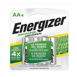 Combo Energizer 4 Pilas Aaa 700 Mah + 4 Pilas Aa 2000 Mah