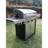 Asador A Gas Char-broil 3 Quemadores + 1 Quemador (estufa)