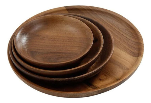 Plato Madera 1 Pieza 15 Cm 1128747