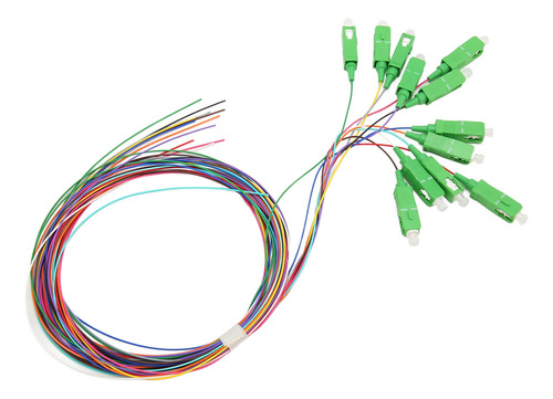 Trança De Fibra Óptica De Modo Único 1,5 Metros 12 Fios Sc 1