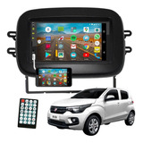 Combo Pantalla 7 Pul Am Fm + Marco Adaptador Fiat Mobi