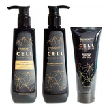 Kit Cell Celulas Madre Shampoo + Enjuague + Mascara Primont