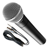 Microfono Parquer Sn57b Profesional Funda Cable Envio - Cuo