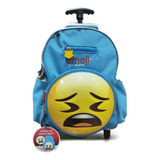 Mochila Emoji Escolar Cresko 16p Carritocarro 