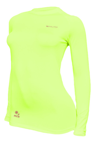 Camisa Feminina Térmica Stigli Pro Proteção Solar Fpu 50+ Nf