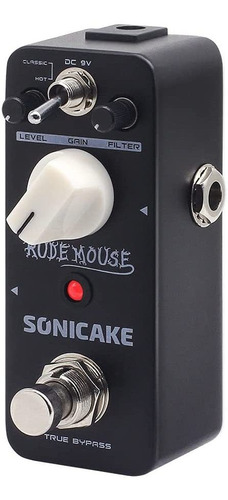 Pedal De Efeitos De Guitarra Sonicake Distortion Fuzz Mouse