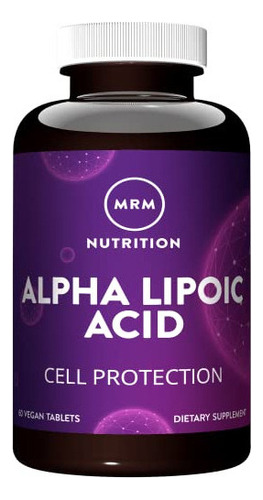 Mrm Nutrition Ácido Alfa Lipoico | 300 Mg De Ala | Protecci