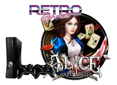 Xbox360 250gb De Juegos Alice Madness Retrogames Rtrmx