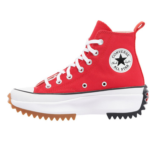 Tenis Mujer Converse Plataforma Bordado Run Star Hike Rojo