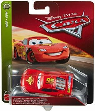 Disney Pixar Cars Rayo Mcqueen Con Volantes