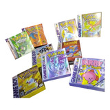 Cajas Holográficas Gameboy Pokémon Nintendo Gamefreak