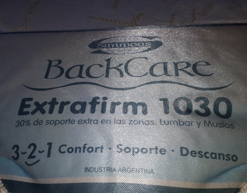 Simmons Backcare - Impecable (sin Manchas) - Oportunidad -