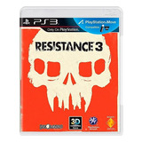 Resistance 3 Standard Edition Ps3 Mídai Física Seminovo