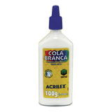 Cola Branca Acrilex 100g Pt C/ 3