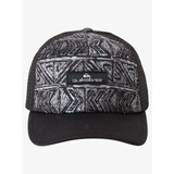 Gorra Quiksilver Kookaburra Coop Negro Trucker Importada