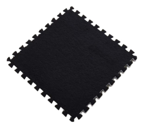 Pack X10 Alfombras Goma Eva Peluda  Piso Felpa 30x30cm