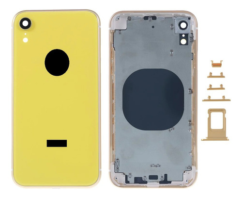 Chasis Compatible Con iPhone XR Amarillo